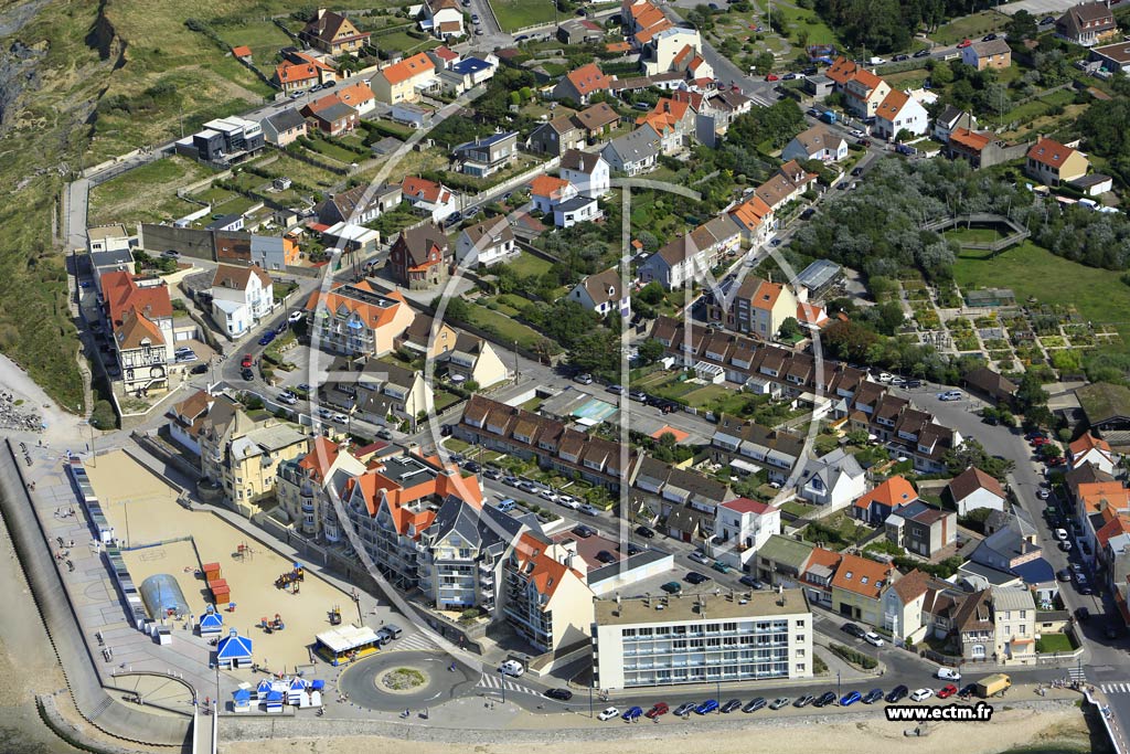 Photo arienne de Wimereux (le Ballon)