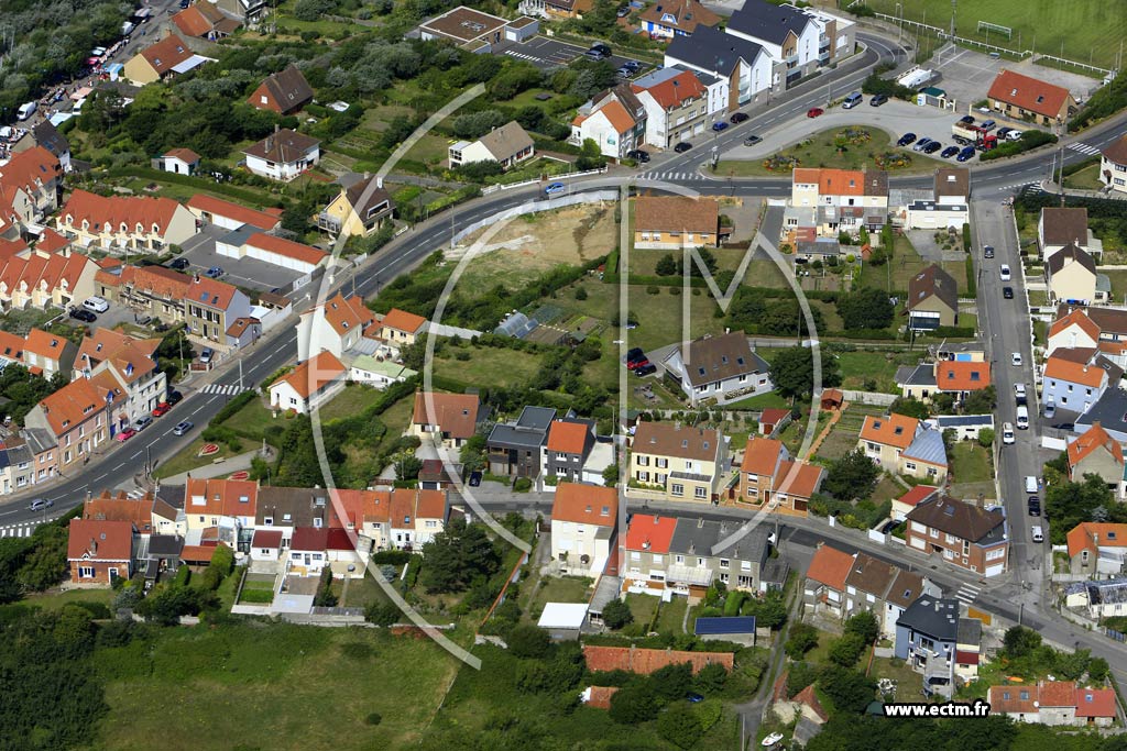 Photo arienne de Wimereux (le Ballon)