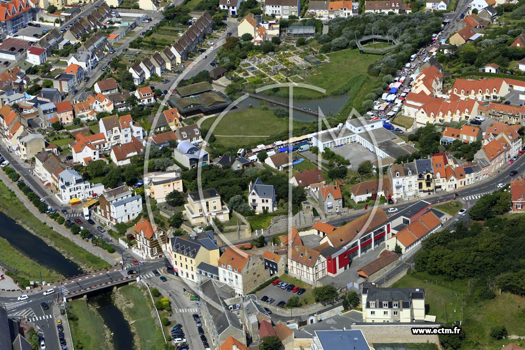 Photo arienne de Wimereux (le Ballon)