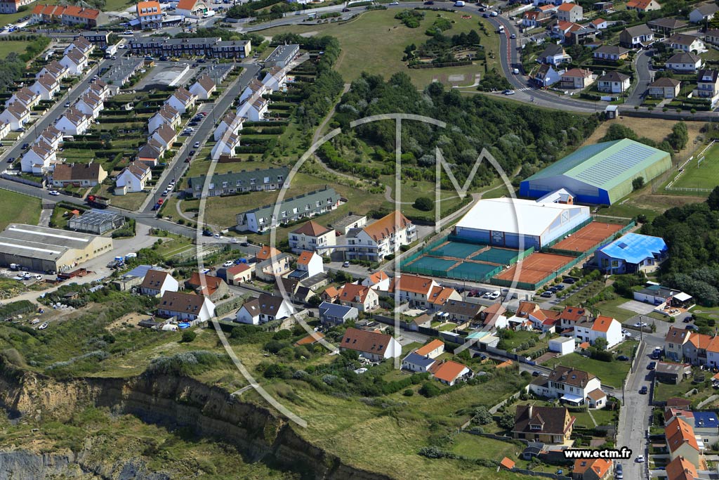 Photo arienne de Wimereux (le Ballon)