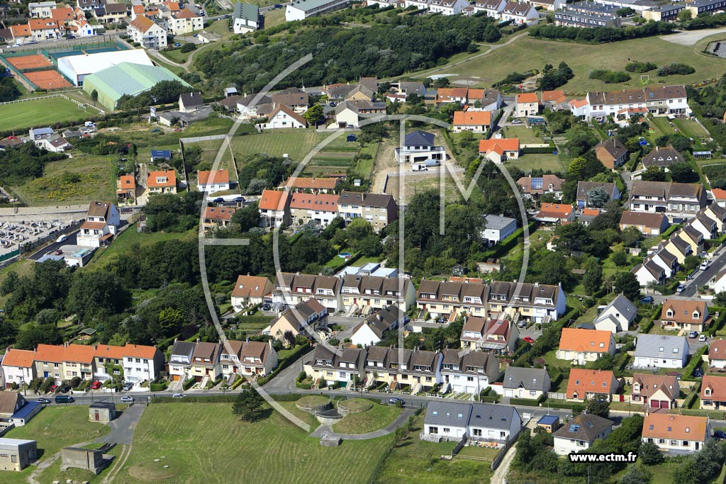Photo arienne de Wimereux (le Ballon)