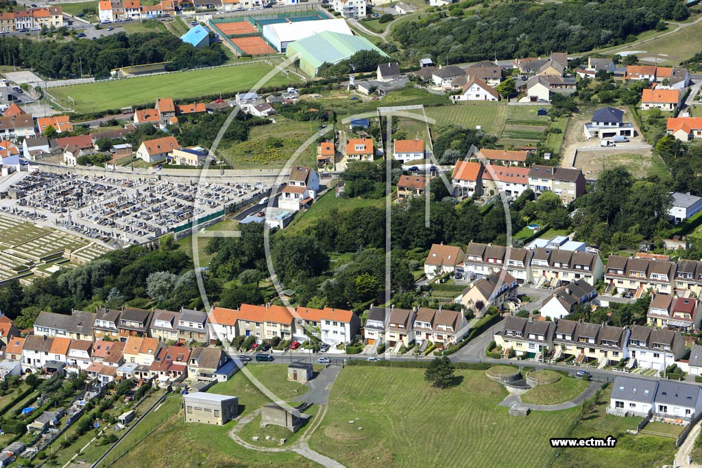Photo arienne de Wimereux (le Ballon)