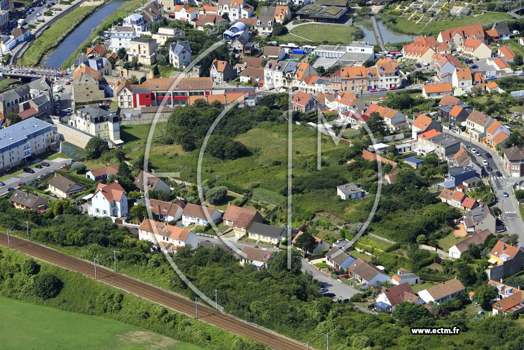 Photo arienne de Wimereux (le Ballon)