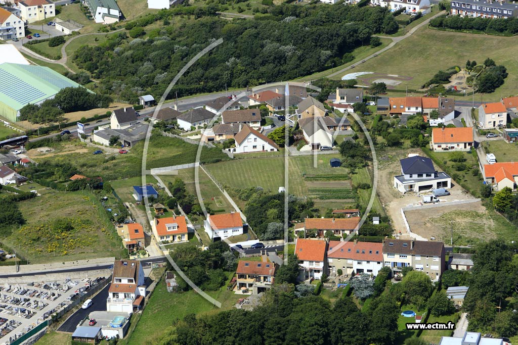 Photo arienne de Wimereux (le Ballon)