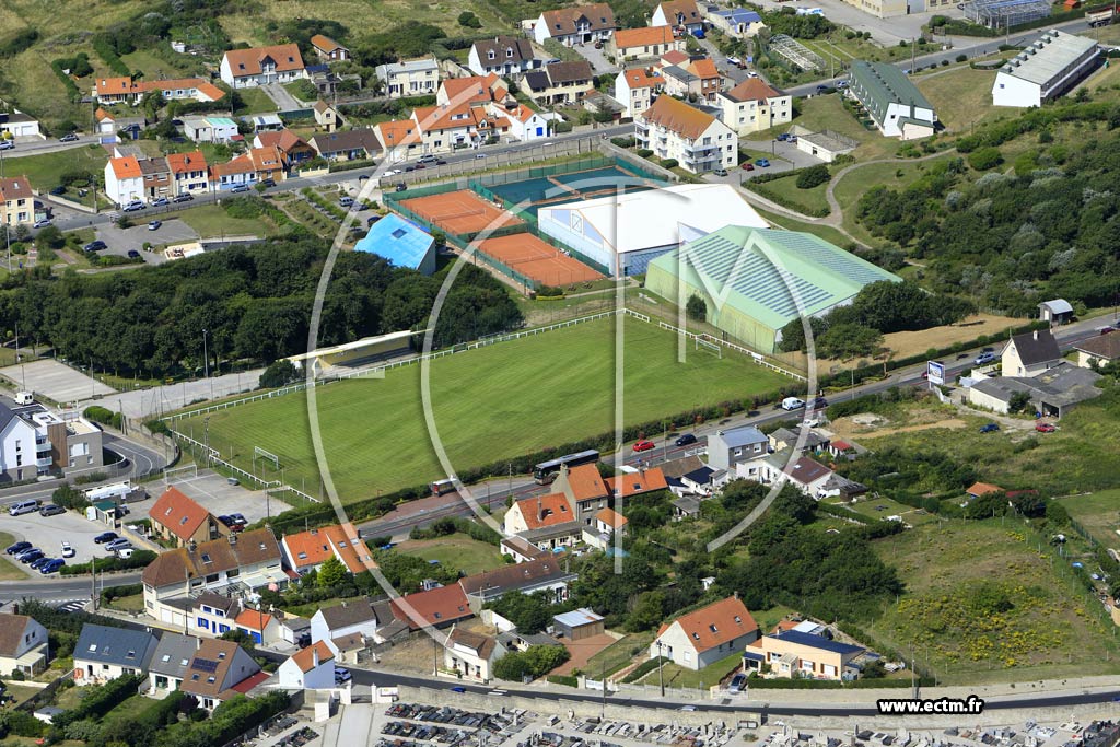 Photo arienne de Wimereux (le Ballon)