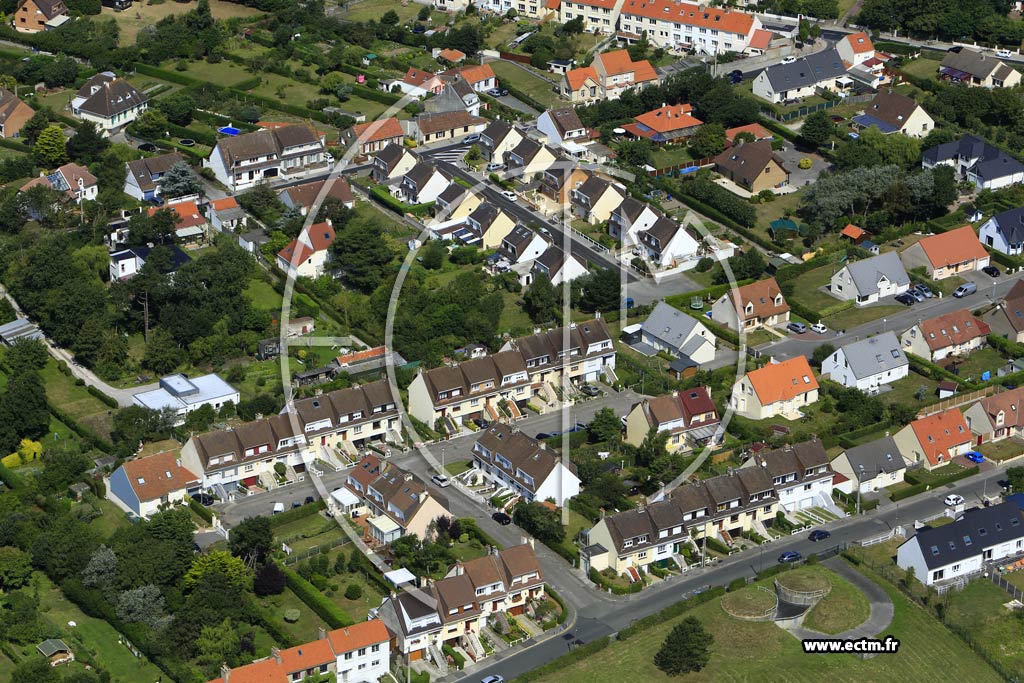 Photo arienne de Wimereux (le Ballon)