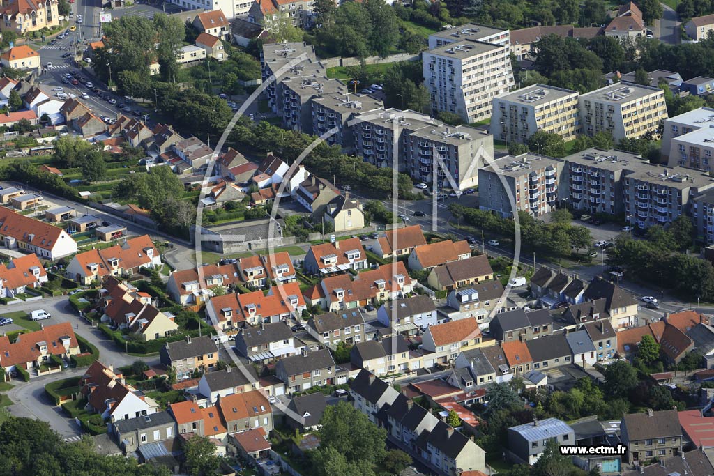 Photo arienne de Wimille (Bon Secours)