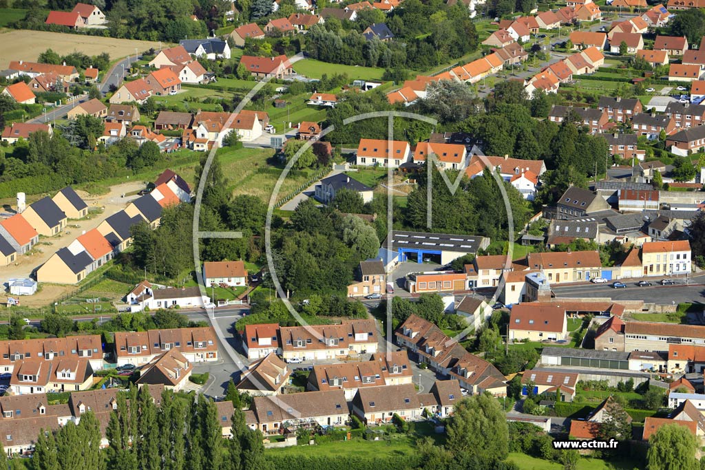 Photo arienne de Ardres (Avenue de Calais)
