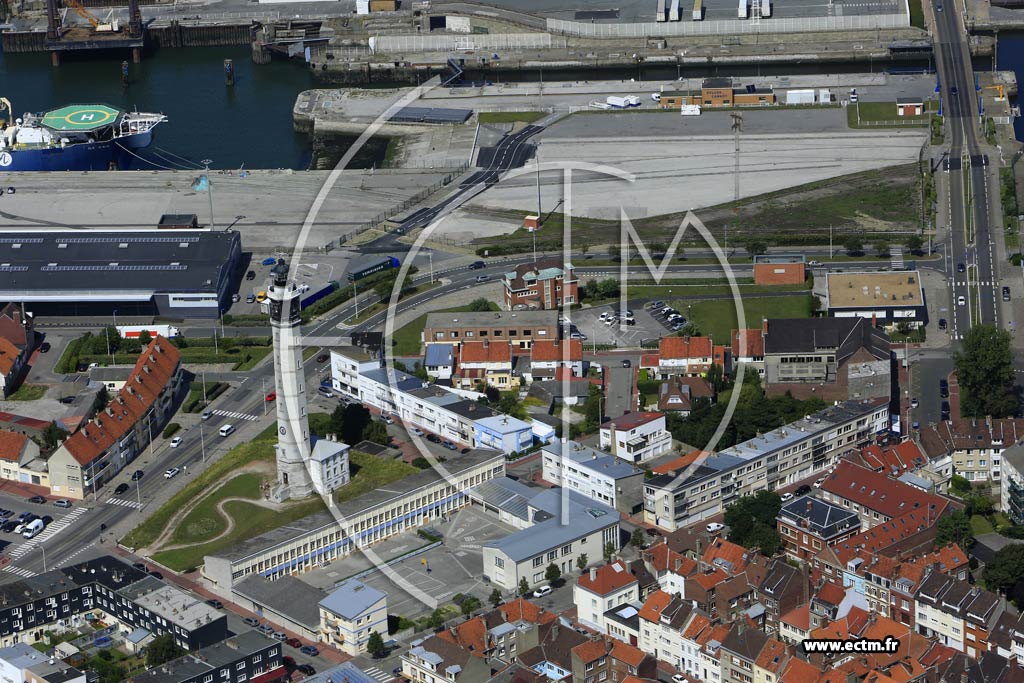 Photo arienne de Calais (Calais Nord)