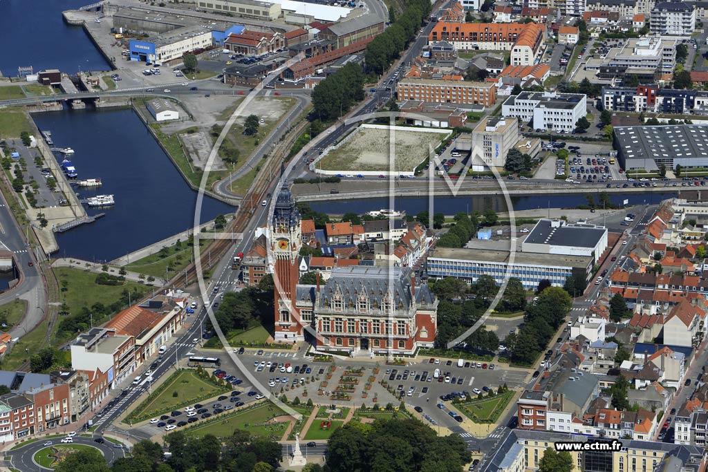 Photo arienne de Calais (Calais-Saint-Pierre)