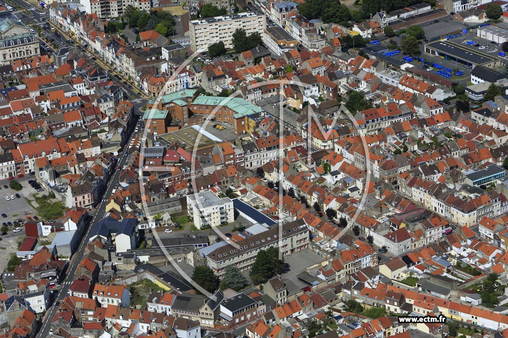 Photo arienne de Calais (Calais-Saint-Pierre)