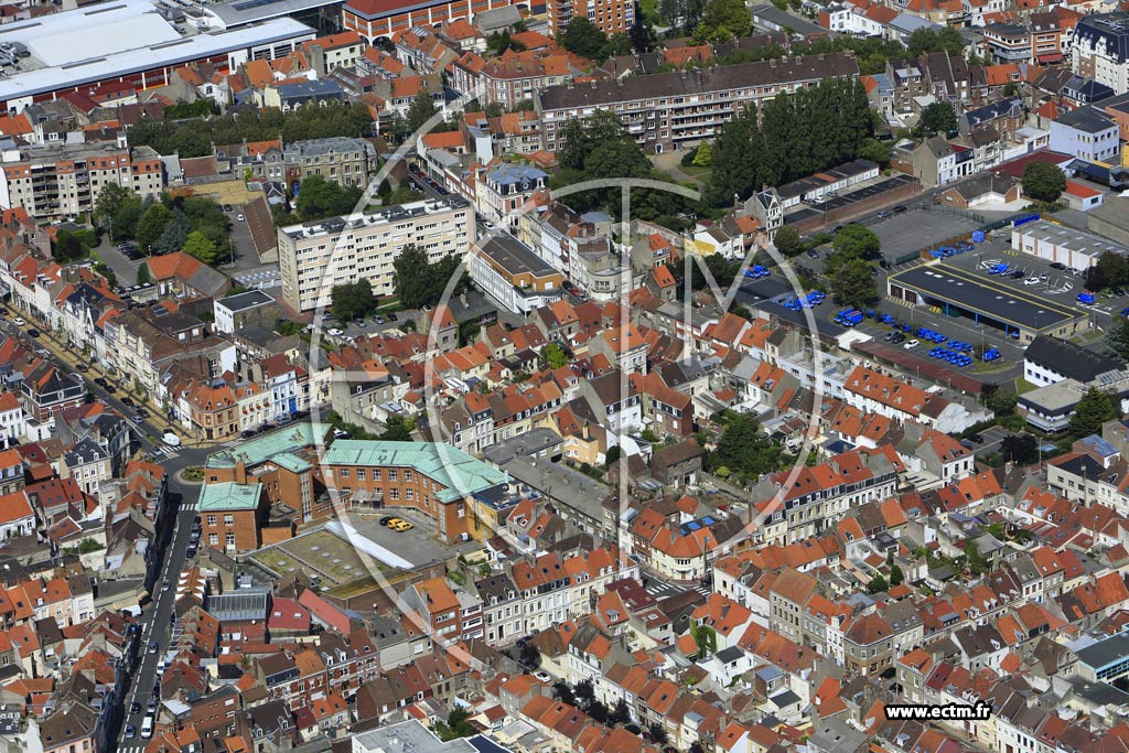 Photo arienne de Calais (Calais-Saint-Pierre)