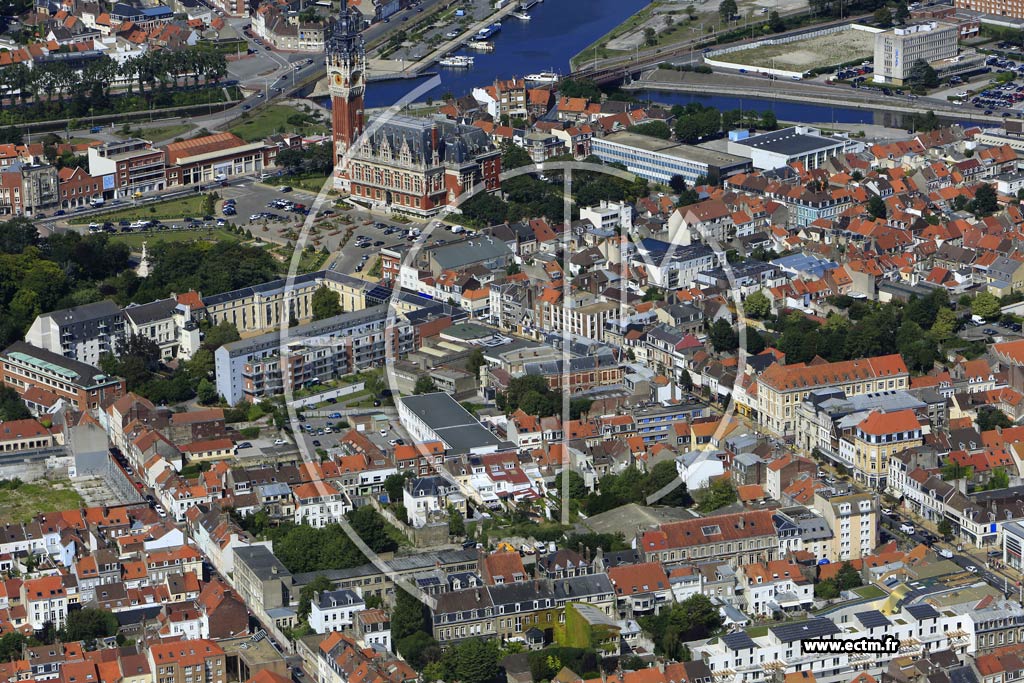 Photo arienne de Calais (Calais-Saint-Pierre)