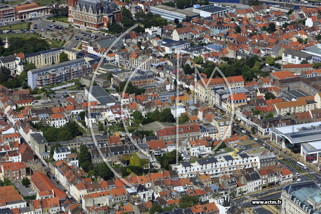Photo arienne de Calais (Calais-Saint-Pierre)