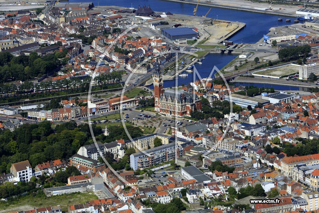 Photo arienne de Calais (Calais-Saint-Pierre)
