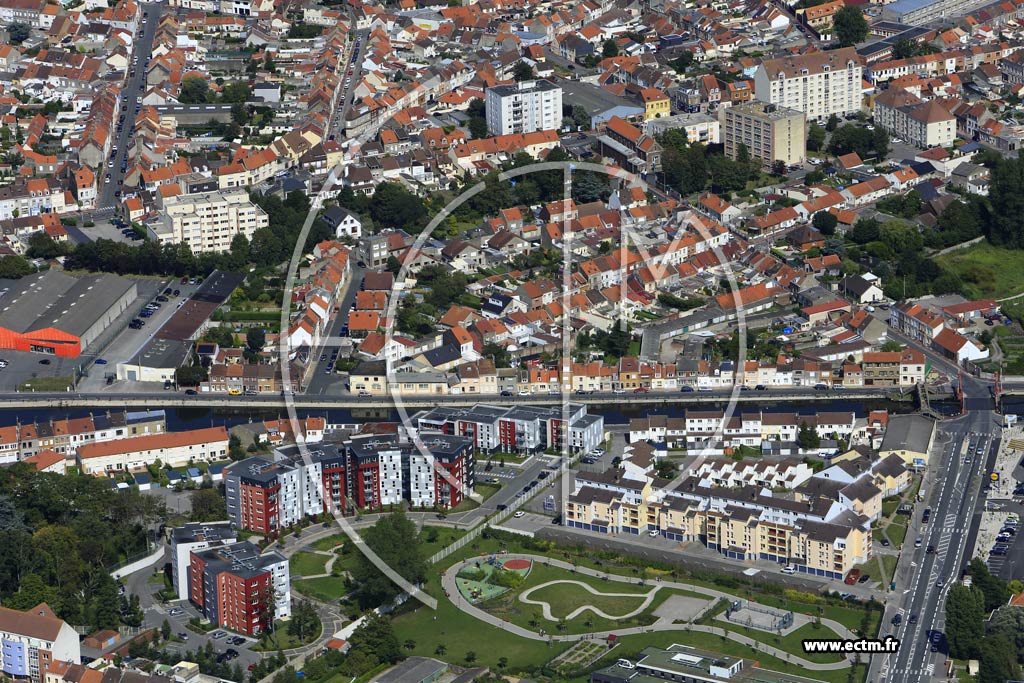 Photo arienne de Calais (Calais-Saint-Pierre)