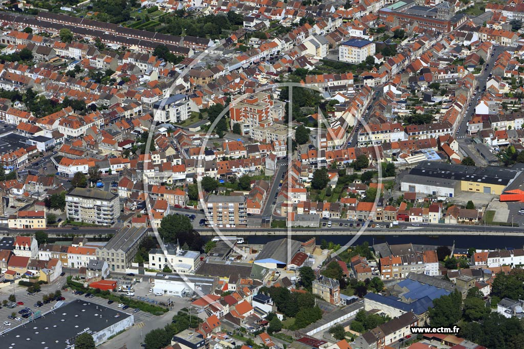 Photo arienne de Calais (Calais-Saint-Pierre)