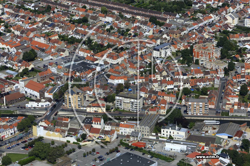 Photo arienne de Calais (Calais-Saint-Pierre)