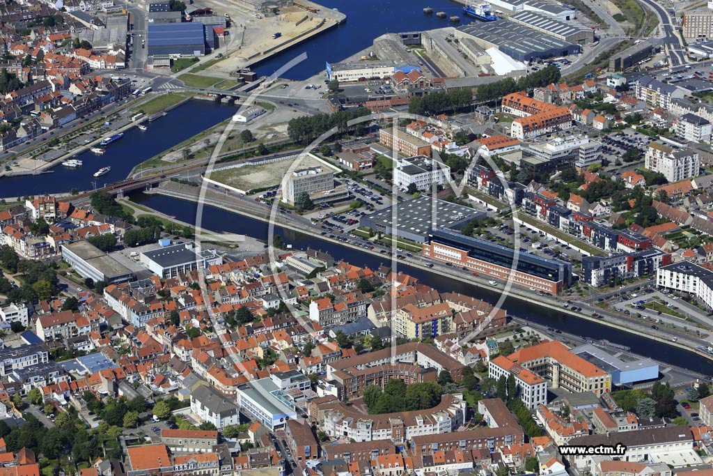 Photo arienne de Calais (Calais-Saint-Pierre)