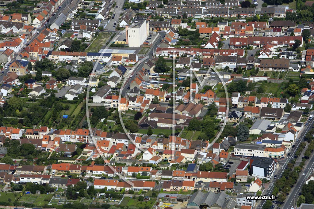 Photo arienne de Calais (Le Petit Courgain ouest)