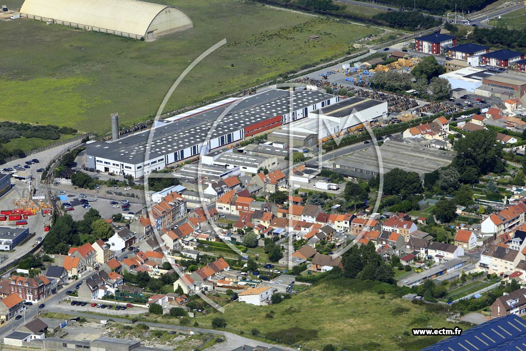 Photo arienne de Calais (Le Petit Courgain ouest)