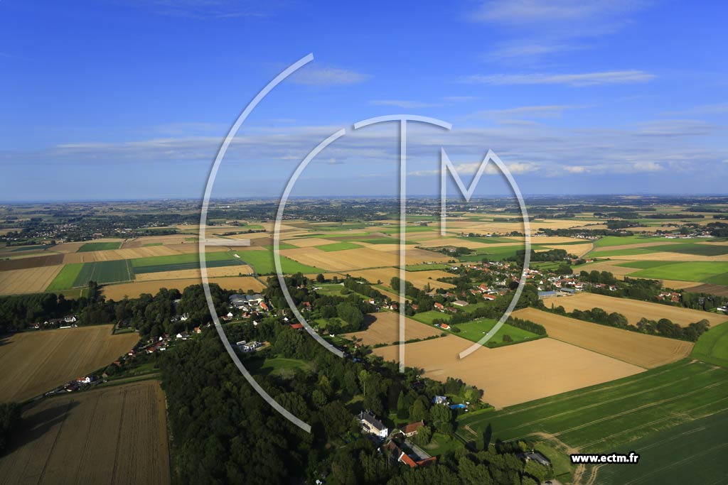 Photo arienne de Campagne-ls-Guines