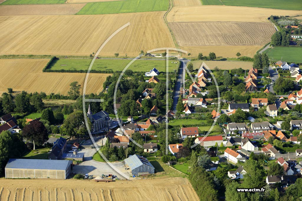 Photo arienne de Campagne-ls-Guines