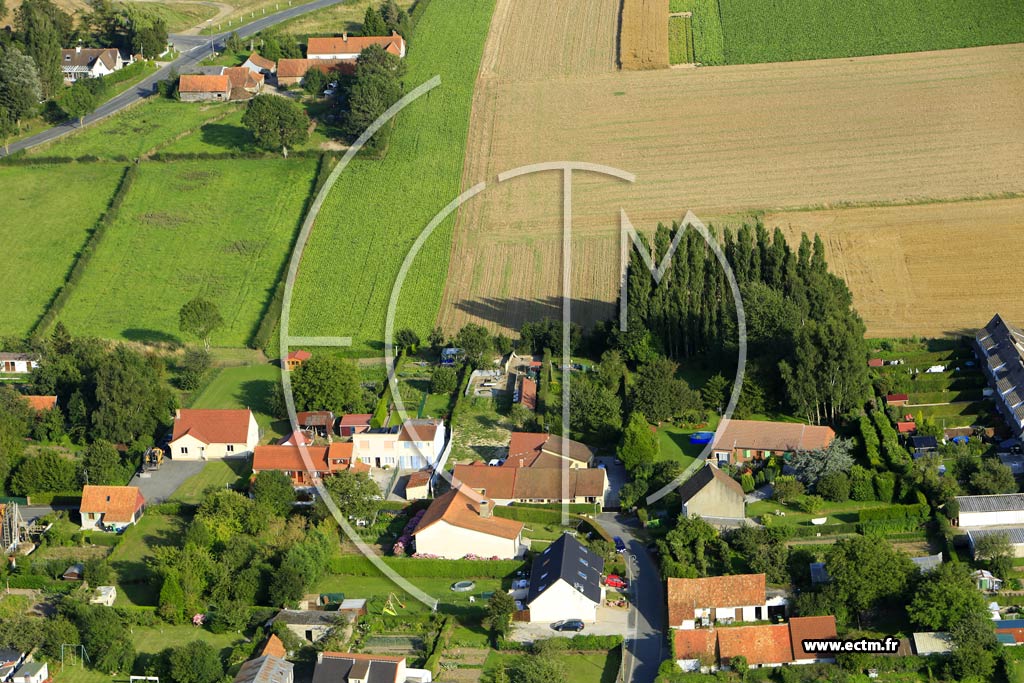 Photo arienne de Campagne-ls-Guines