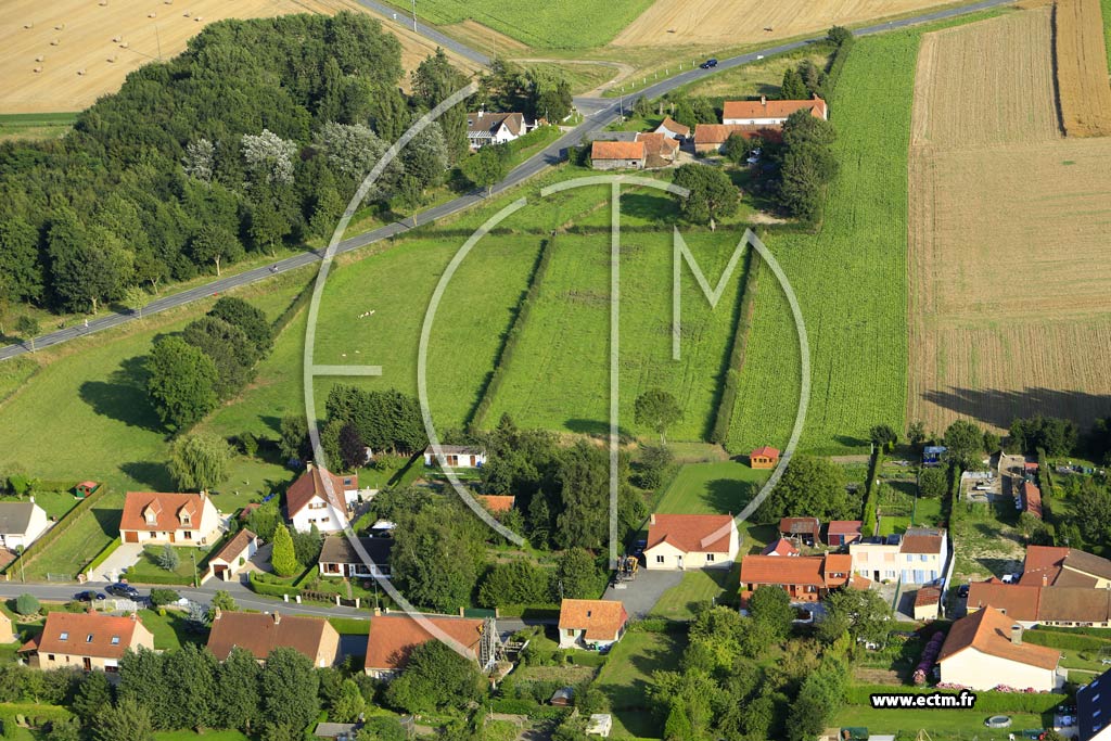 Photo arienne de Campagne-ls-Guines
