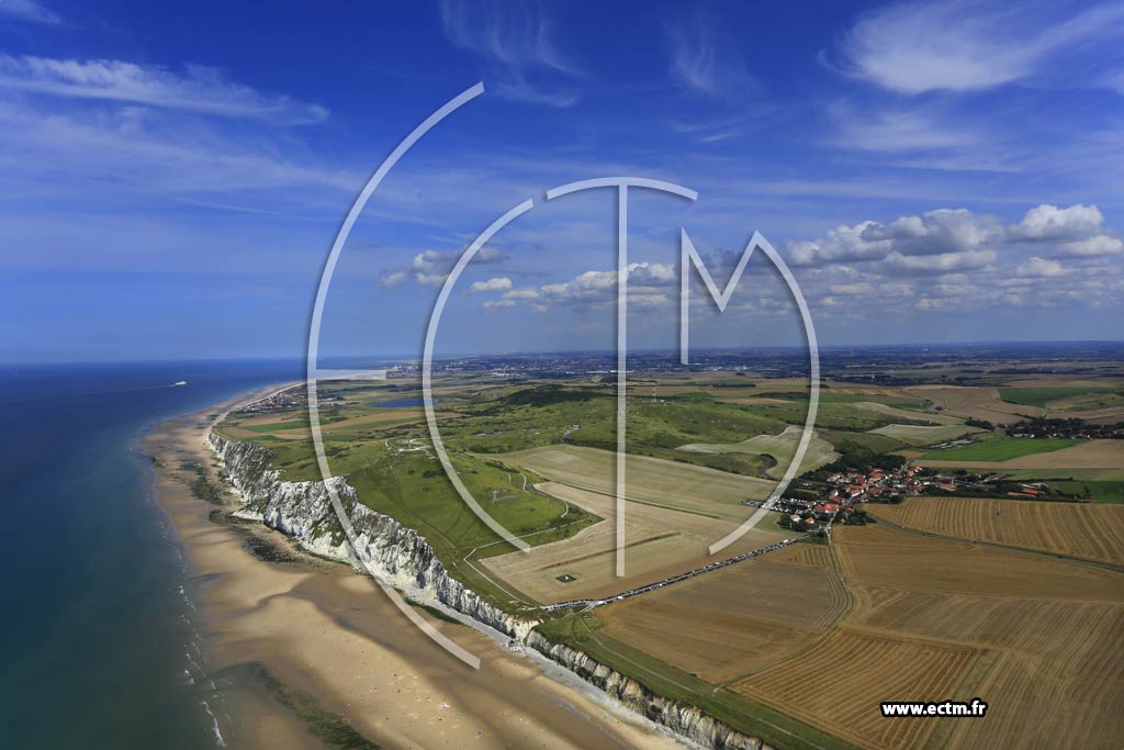 Photo arienne de Escalles (Cap Blanc-Nez)