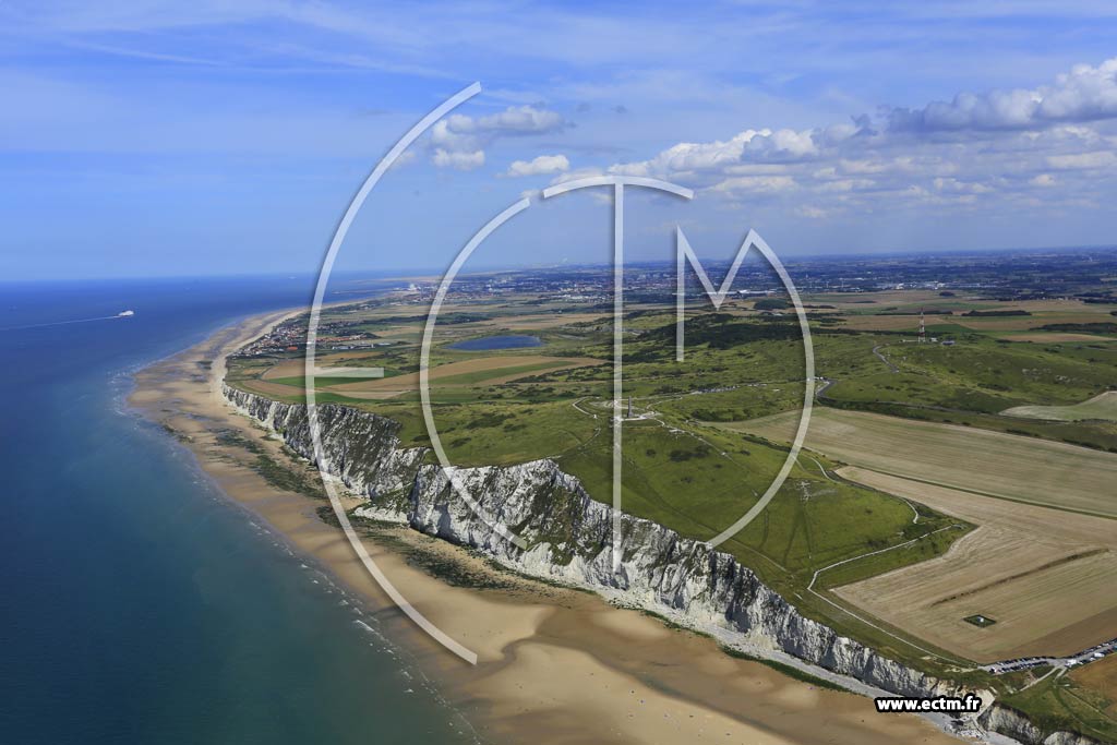 Photo arienne de Escalles (Cap Blanc-Nez)