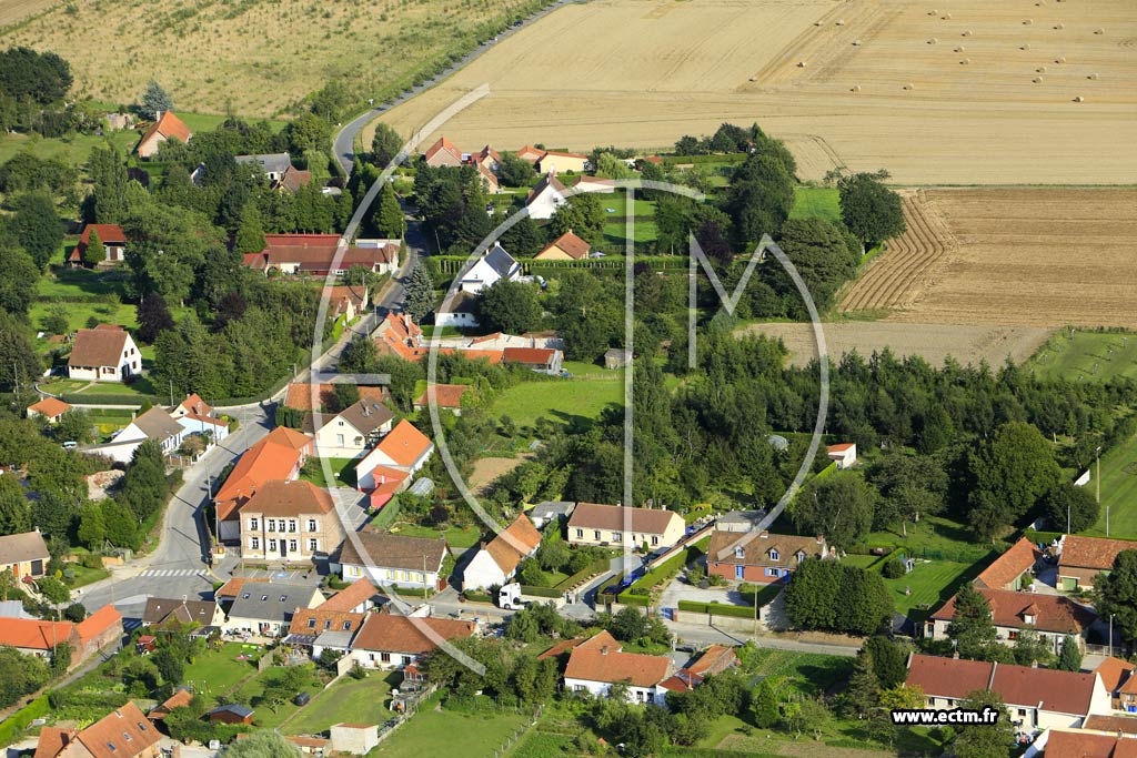 Photo arienne de Landrethun-ls-Ardres