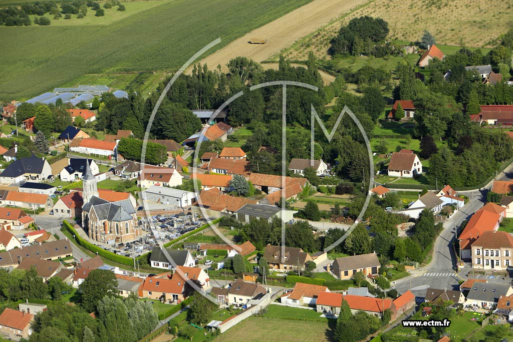 Photo arienne de Landrethun-ls-Ardres