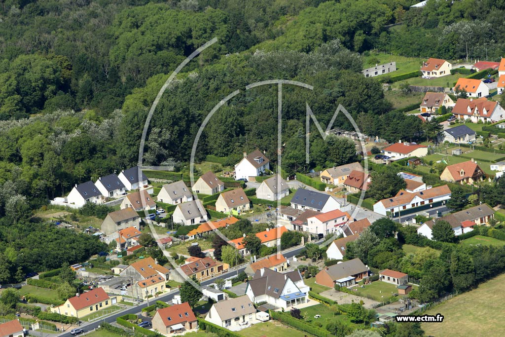 Photo arienne de Marck (Le Fort-Vert)