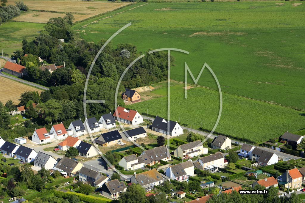 Photo arienne de Saint-Tricat