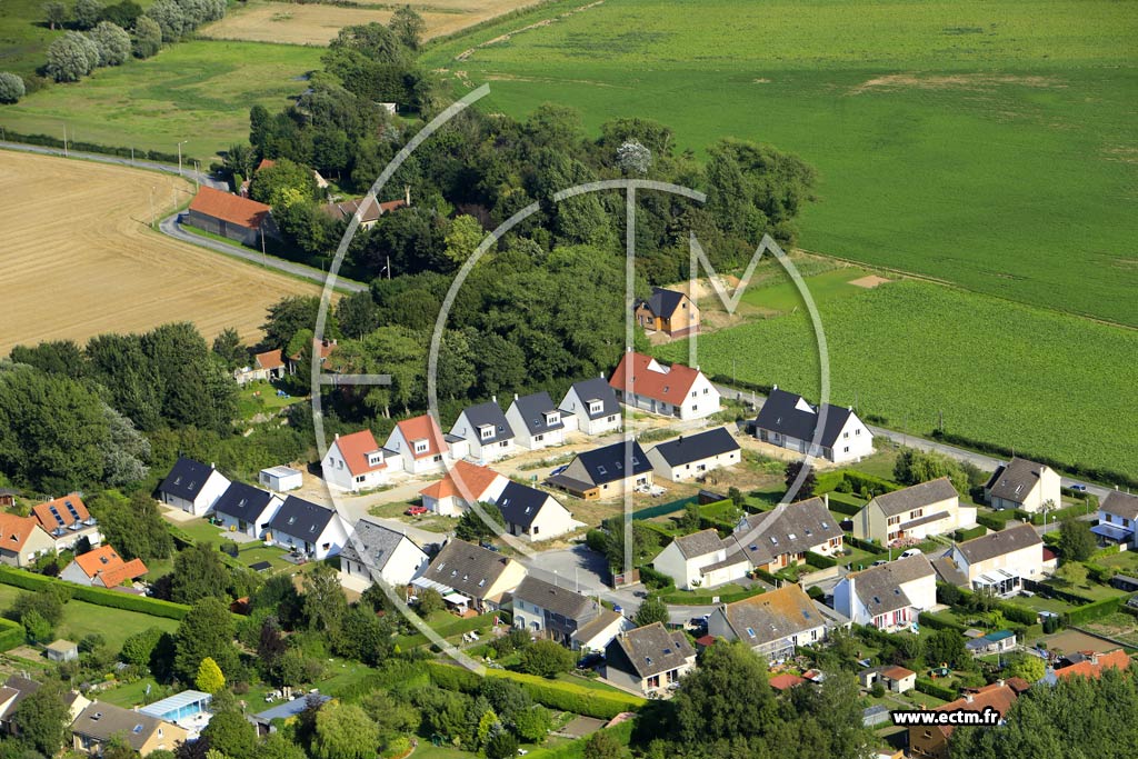 Photo arienne de Saint-Tricat