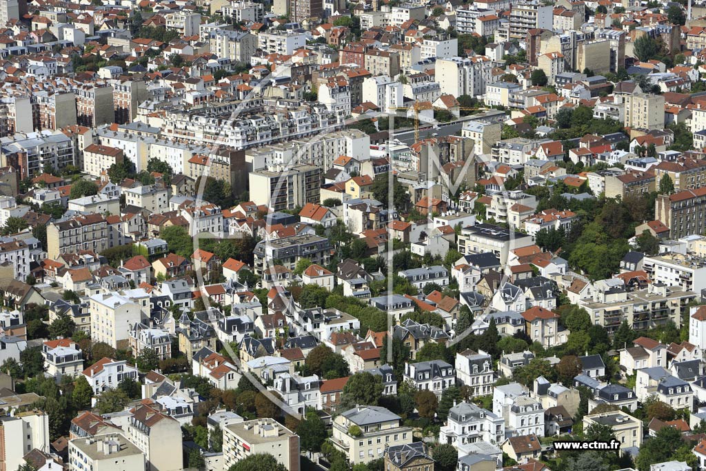 Photo arienne de Asnires-sur-Seine (Bac Bcon Flachat)