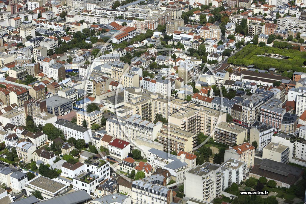 Photo arienne de Asnires-sur-Seine (Centre)