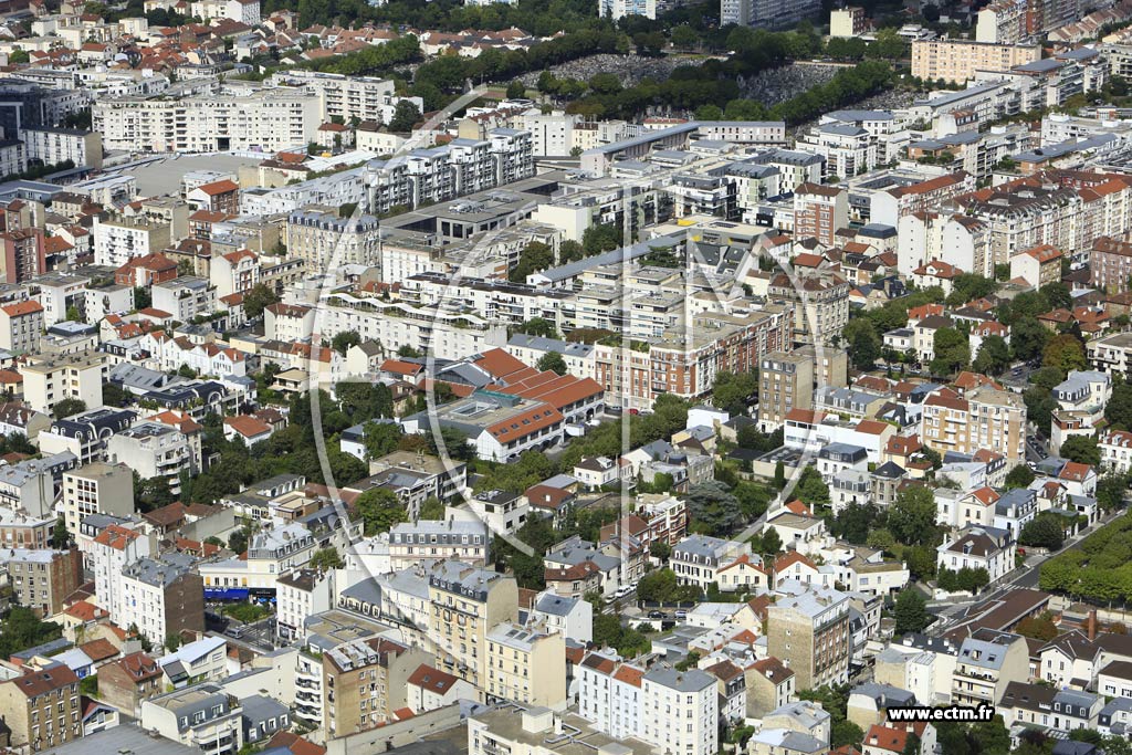Photo arienne de Asnires-sur-Seine (Centre)