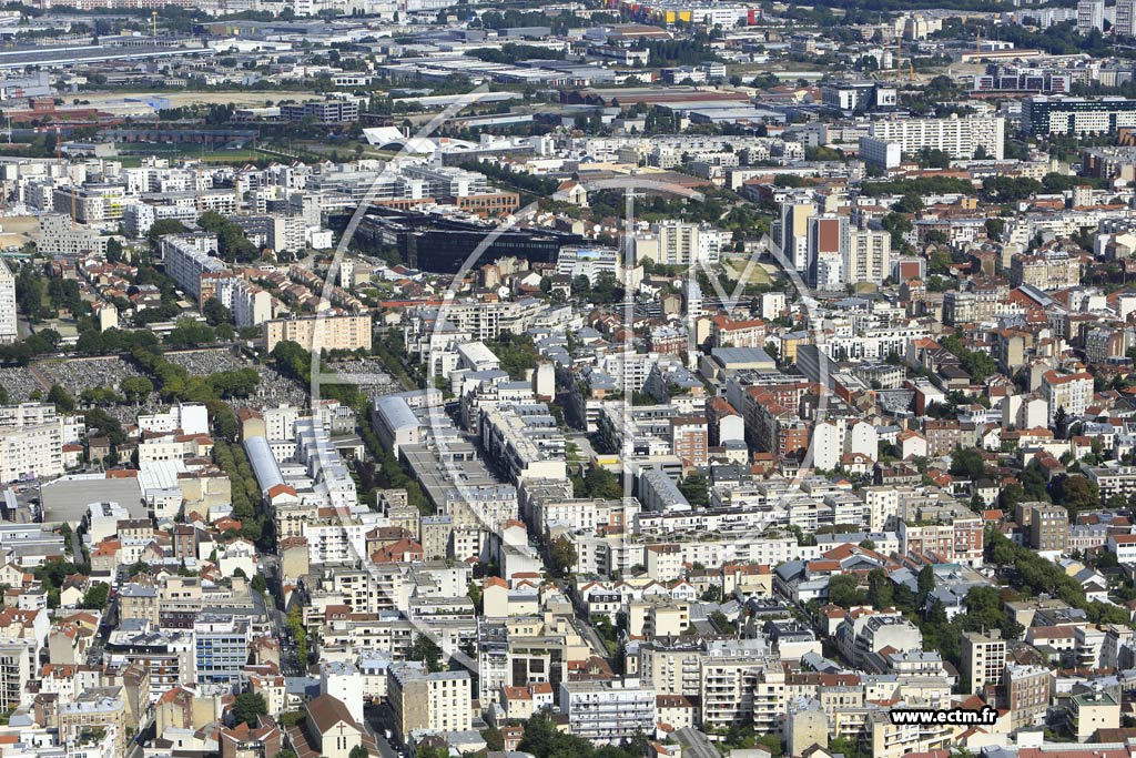 Photo arienne de Asnires-sur-Seine (Voltaire)
