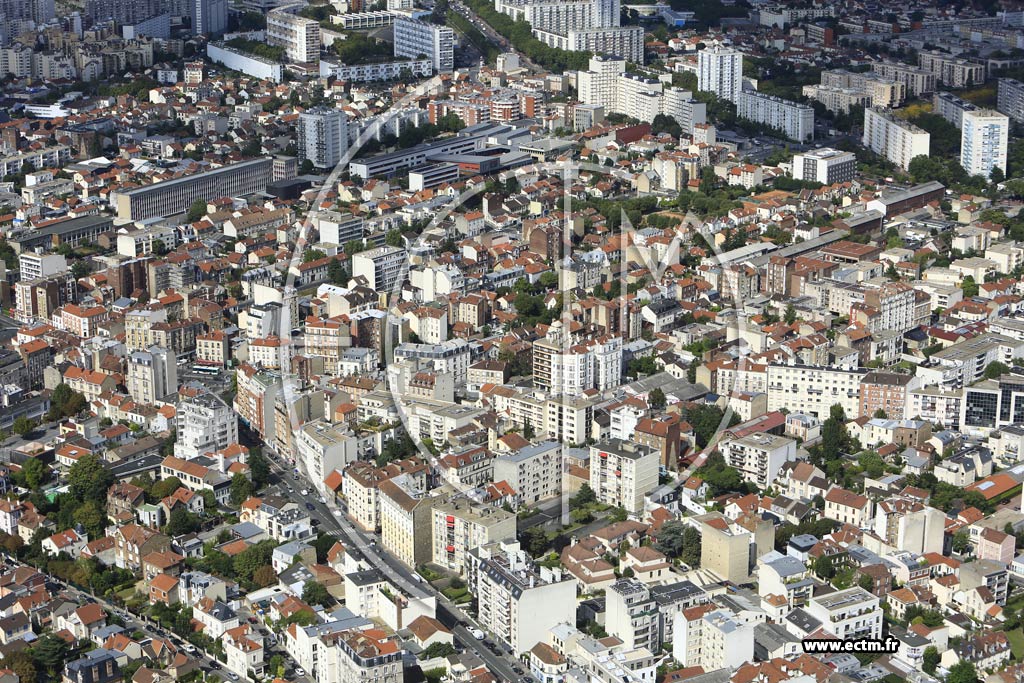 Photo arienne de Asnires-sur-Seine (Voltaire)