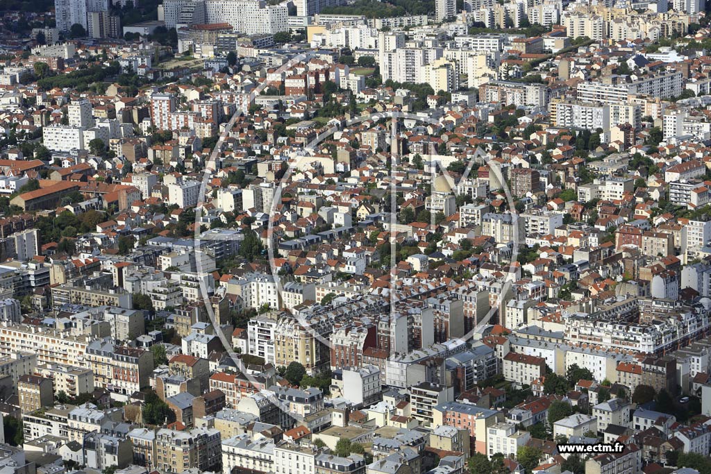 Photo arienne de Bois-Colombes (Centre)