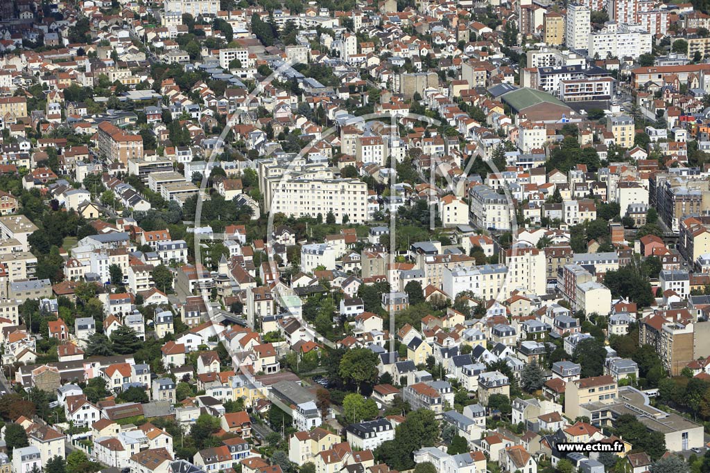 Photo arienne de Bois-Colombes (Centre)