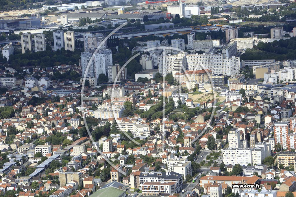 Photo arienne de Bois-Colombes (Nord)