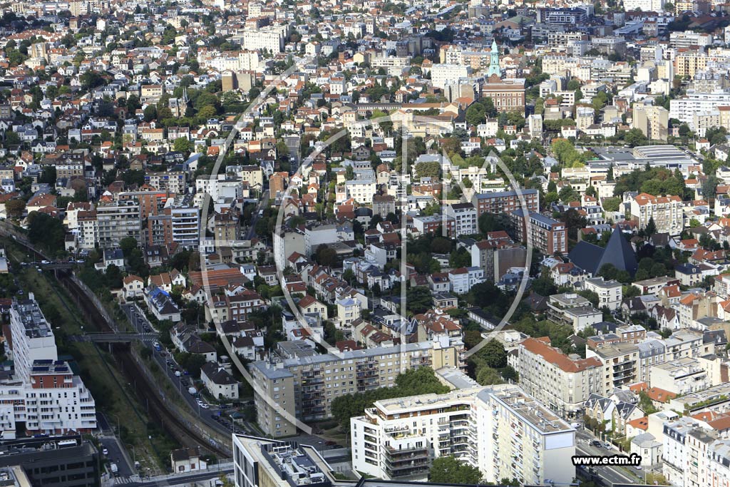 Photo arienne de Bois-Colombes (Sud)