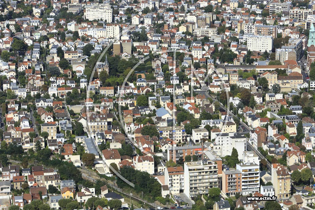 Photo arienne de Bois-Colombes (Sud)
