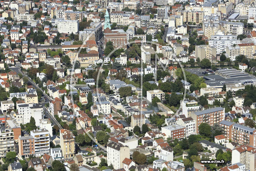 Photo arienne de Bois-Colombes (Sud)