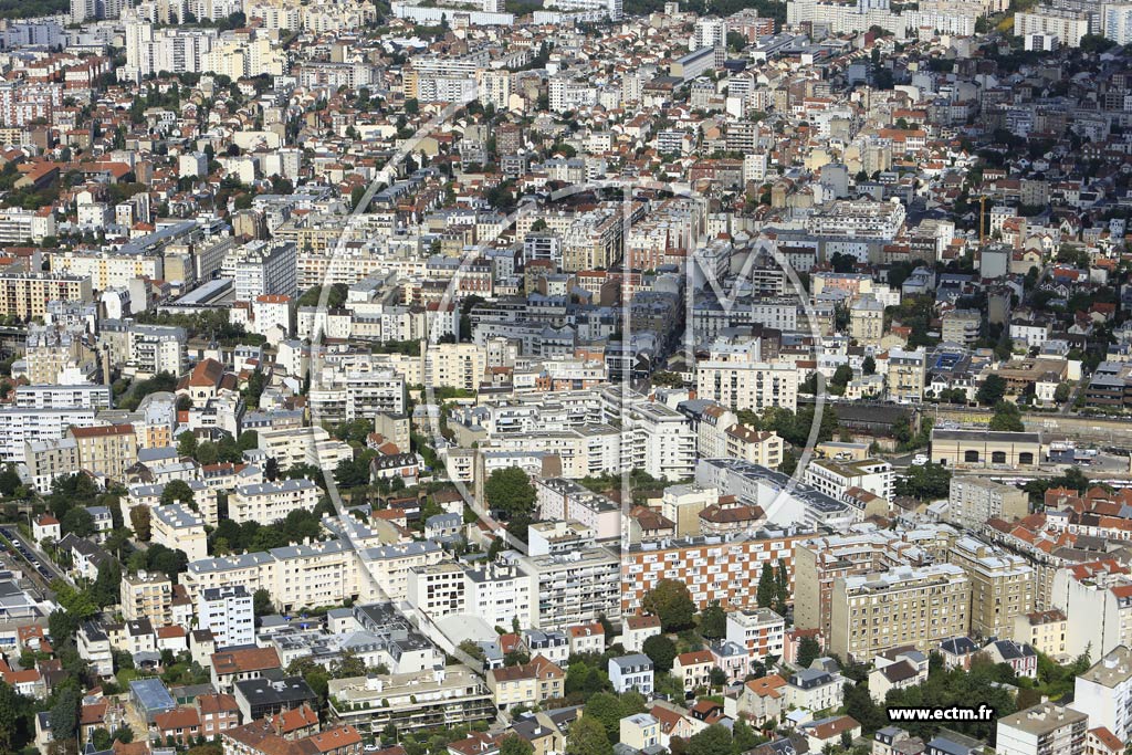 Photo arienne de Bois-Colombes (Sud)
