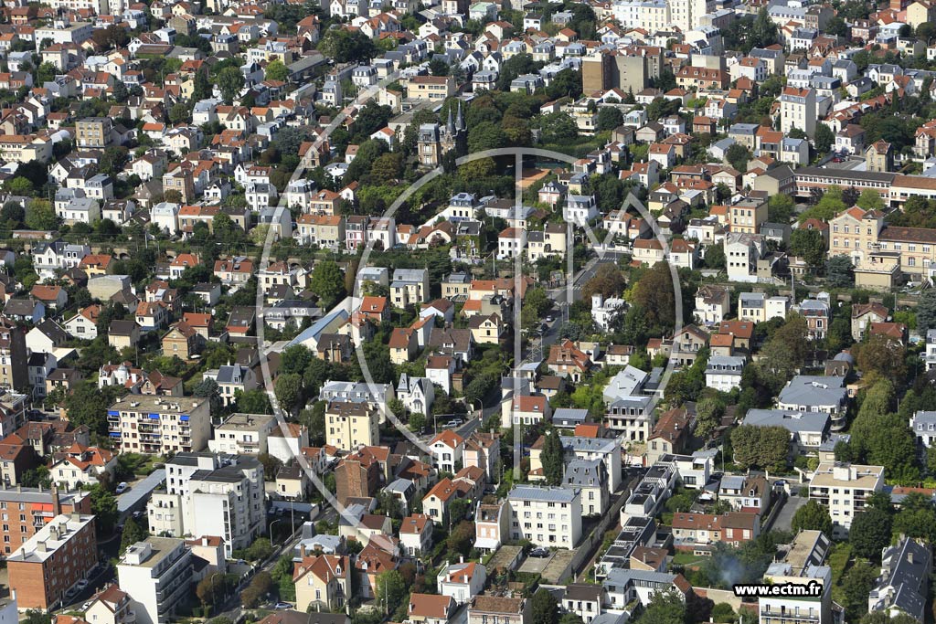 Photo arienne de Bois-Colombes (Sud)