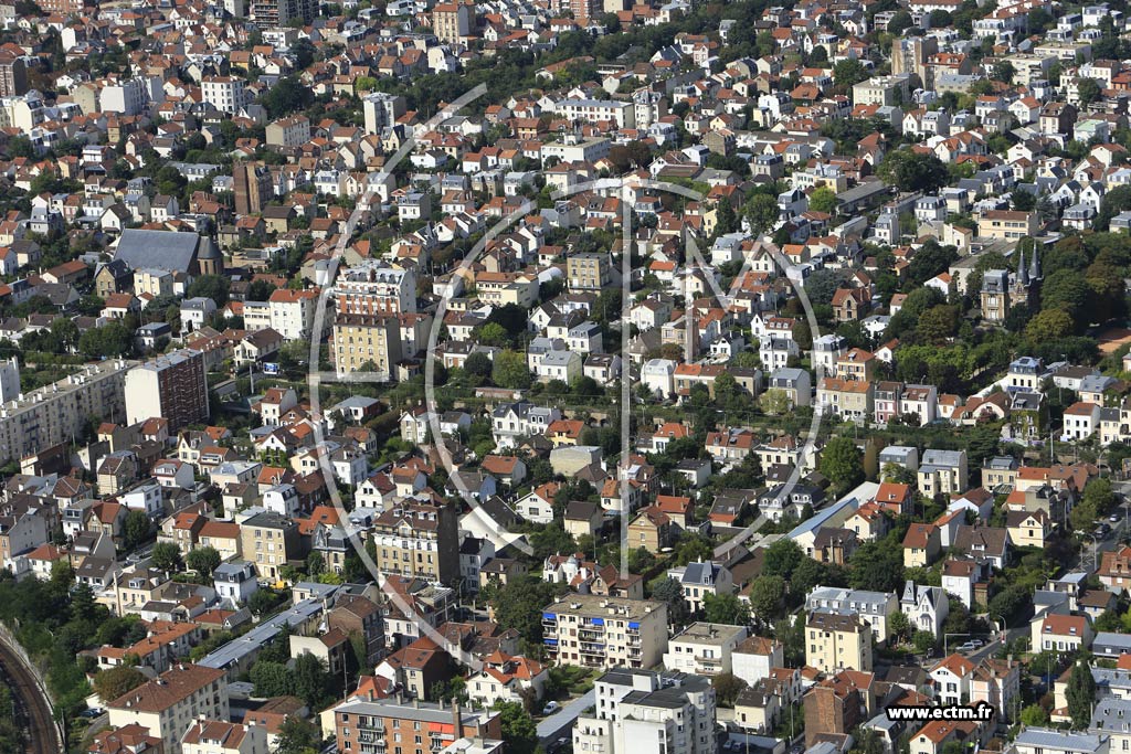 Photo arienne de Bois-Colombes (Sud)